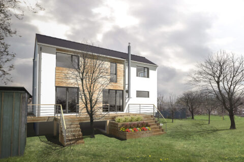 Adaptace chaty – Dům s ořechem