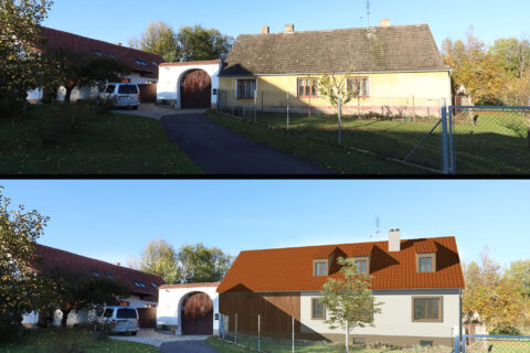 Rekonstrukce rodinného domu Hlavatce