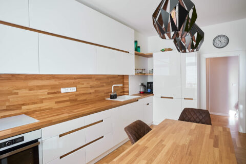 Návrh interiéru bytu Skuherského ČB