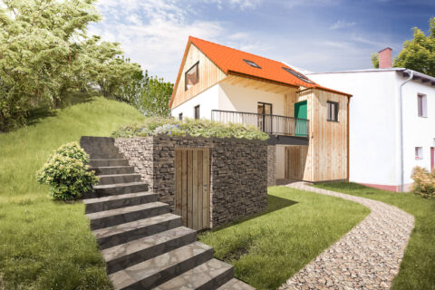 Rekonstrukce domku v Purkarci